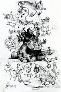 Az ördög a haranglábban, 1884